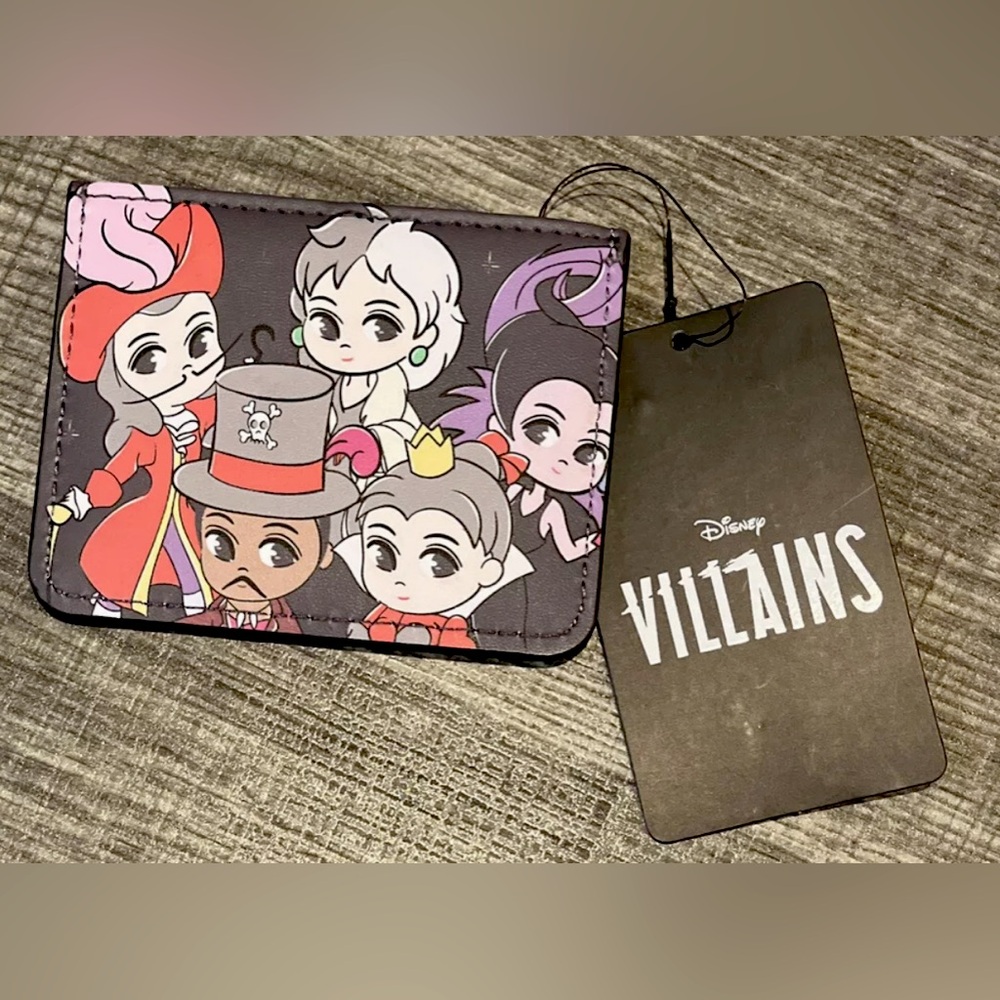 Disney villains funko pop wallet